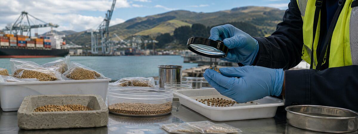 A documentary image for Seeds and import controls