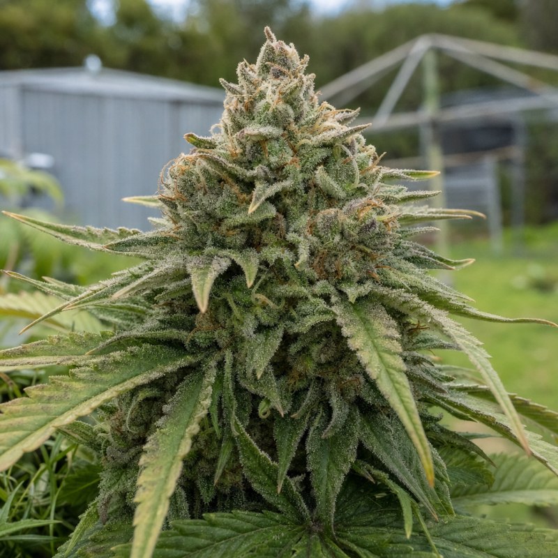 Outdoor macro photograph of the Chiesel flower on a living plant