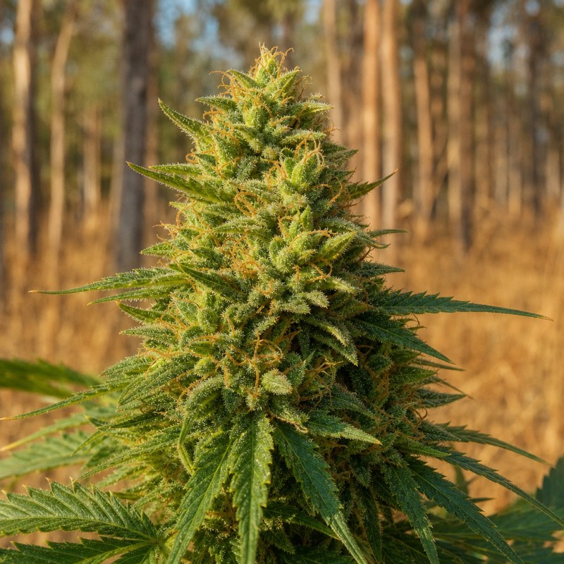 Outdoor macro photograph of the Early Girl flower on a living plant