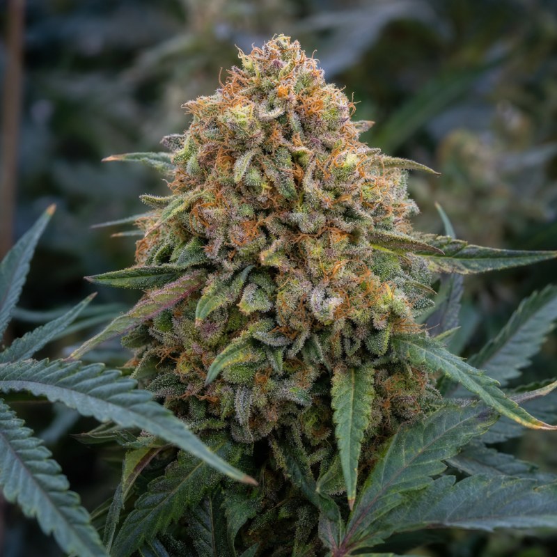 Outdoor macro photograph of the Critical flower on a living plant